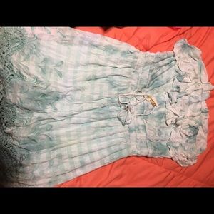 Miss me strapless dress